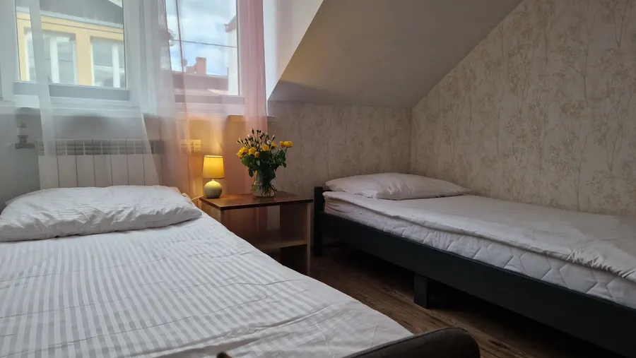 Pokój z dwoma łóżkami pojedynczymi